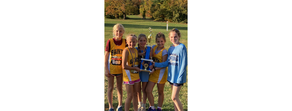 Cross Country Novice Girls - Archdiocesan Champs!
