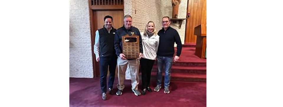 CYO Service Award - Ann and Dennis Donnelly and Dan Stout