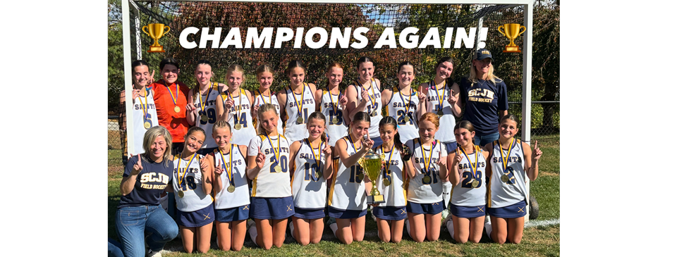 2025 Varsity Field Hockey Wins 2nd Straight Archdiocese Championship!